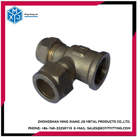 653 Series C x C x FI Wall Plated Tee